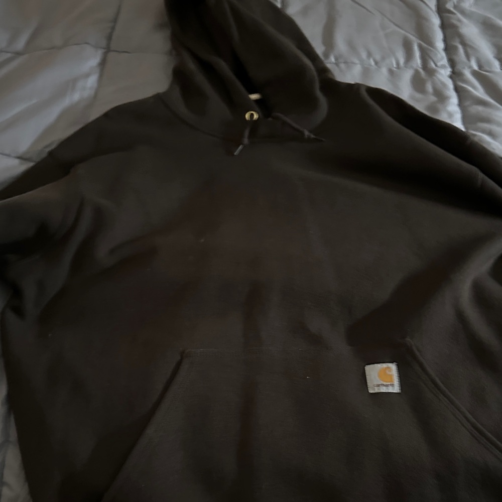 Carhartt Men's Dark Brown Hoodie